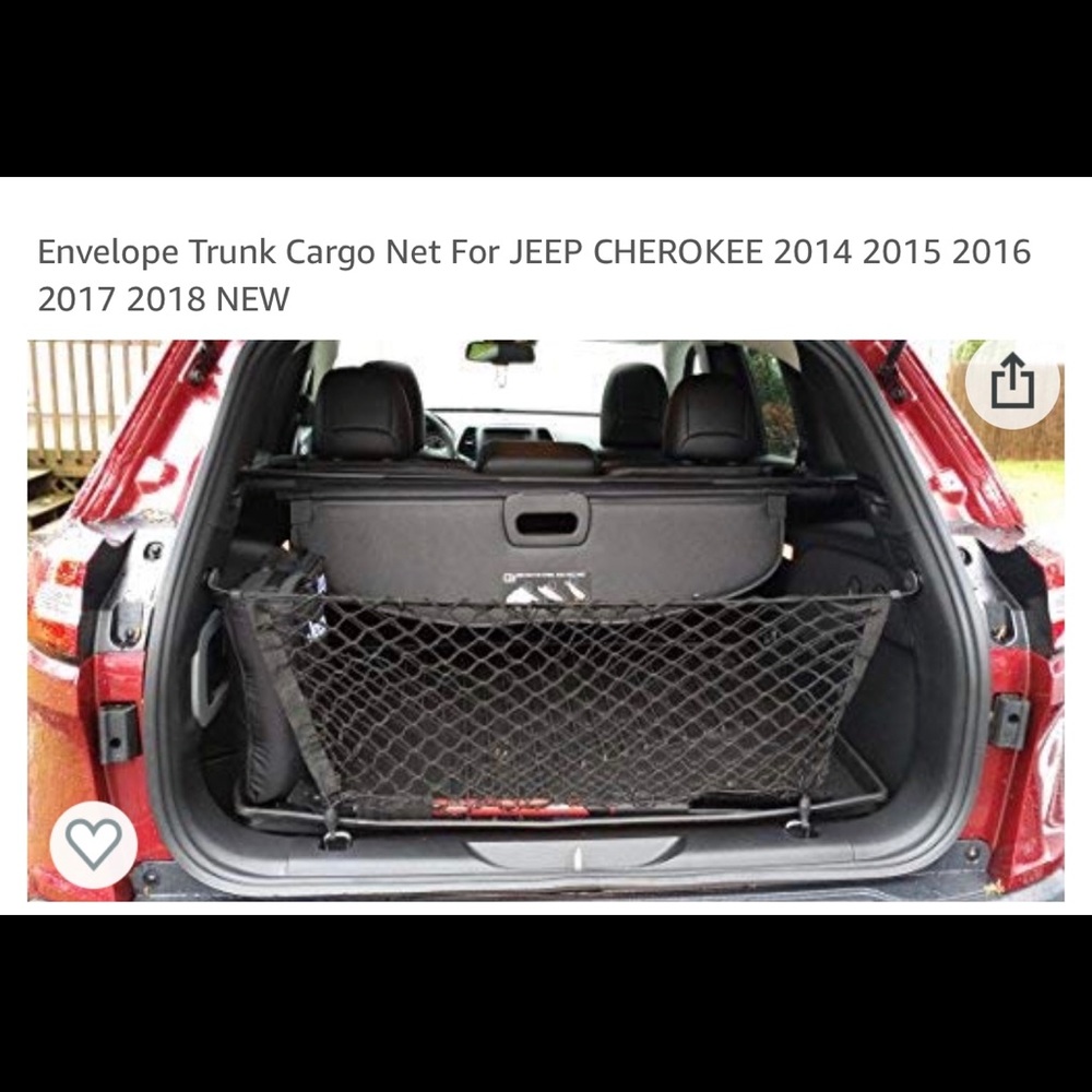 Jeep Cherokee cargo net